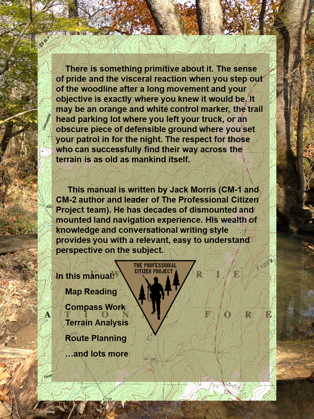 CM-5 Land Navigation Manual (also on Amazon)