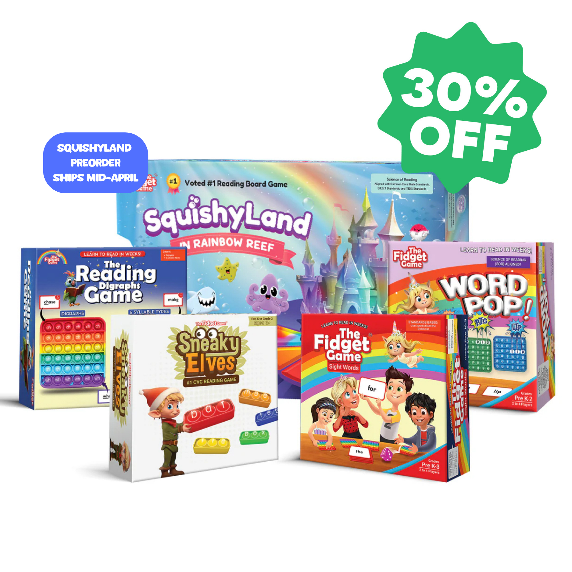 The Fidget Game: Sight Words Edition