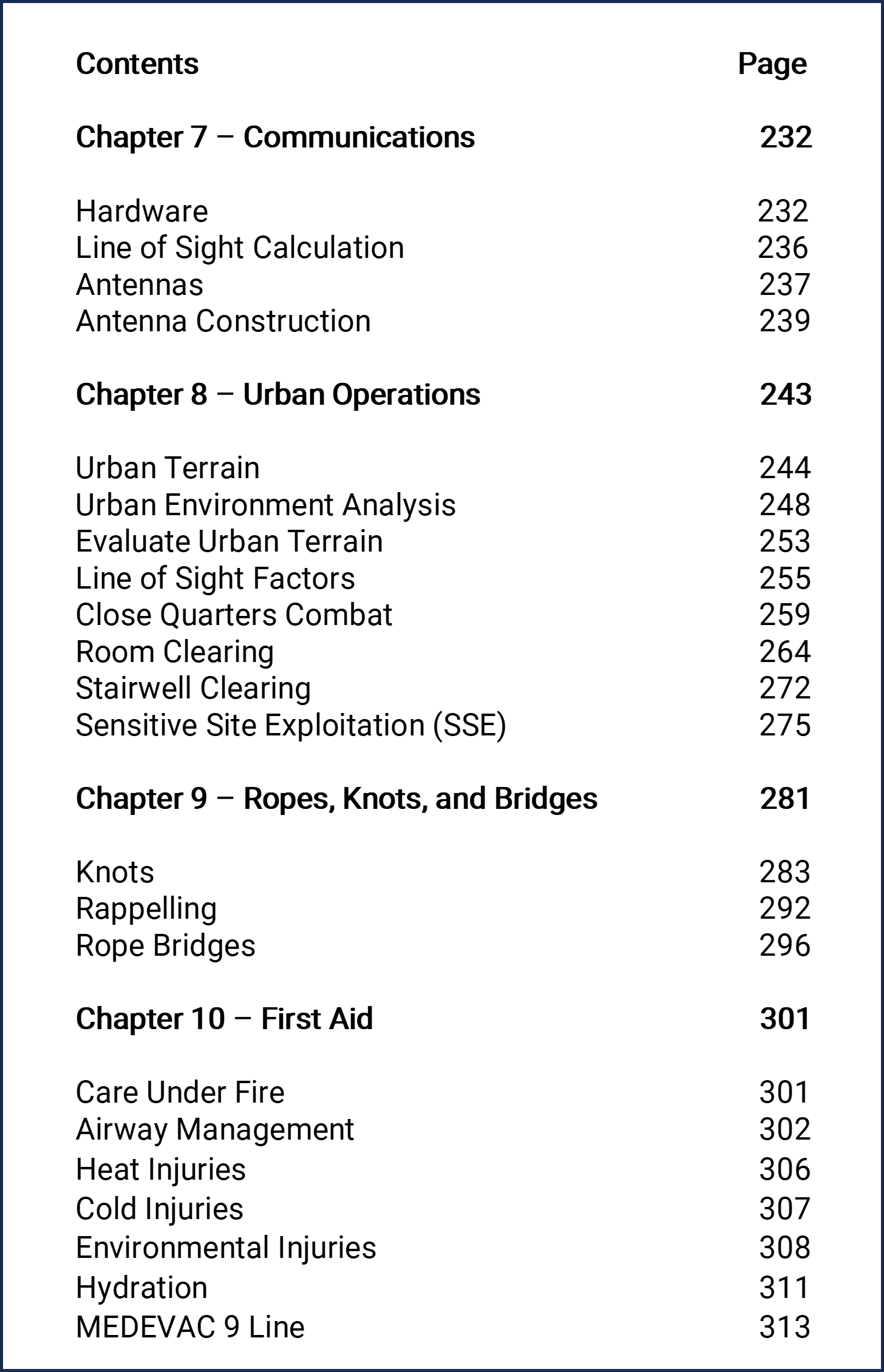 CM-6 Citizen Ranger Handbook (CRH) (also on Amazon)